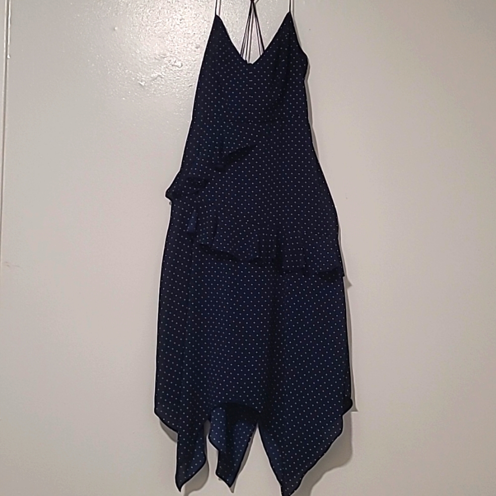 Trixxi Womens polka dot dress